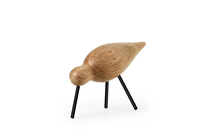 NORMANN COPENHAGEN figurka SHOREBIRD M dąb/czarny