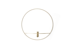 AUDO COPENHAGEN wazon ścienny POV mosiądz