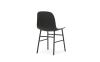 NORMANN COPENHAGEN krzesło FORM STEEL czarne