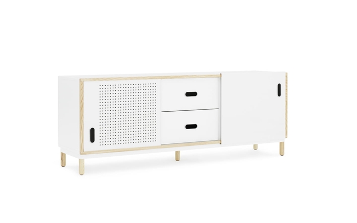 NORMANN COPENHAGEN szafa z szufladami KABINO biała