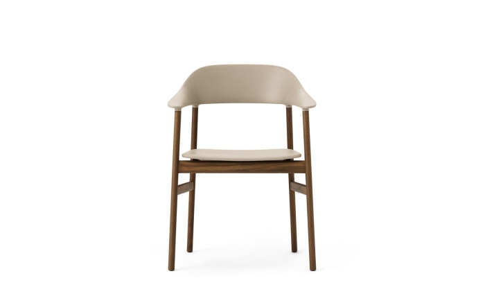 NORMANN COPENHAGEN krzesło z podłokietnikami HERIT dymiony dąb/piaskowe