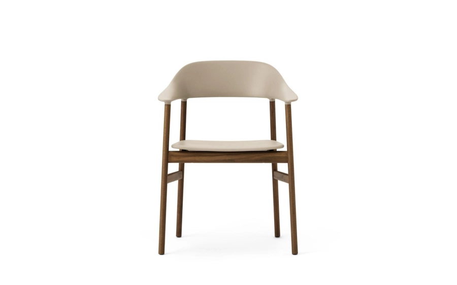 NORMANN COPENHAGEN krzesło z podłokietnikami HERIT dymiony dąb/piaskowe