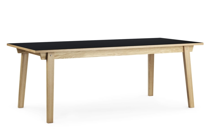 NORMANN COPENHAGEN stół barowy SLICE LINOLEUM 90x200 różne kolory
