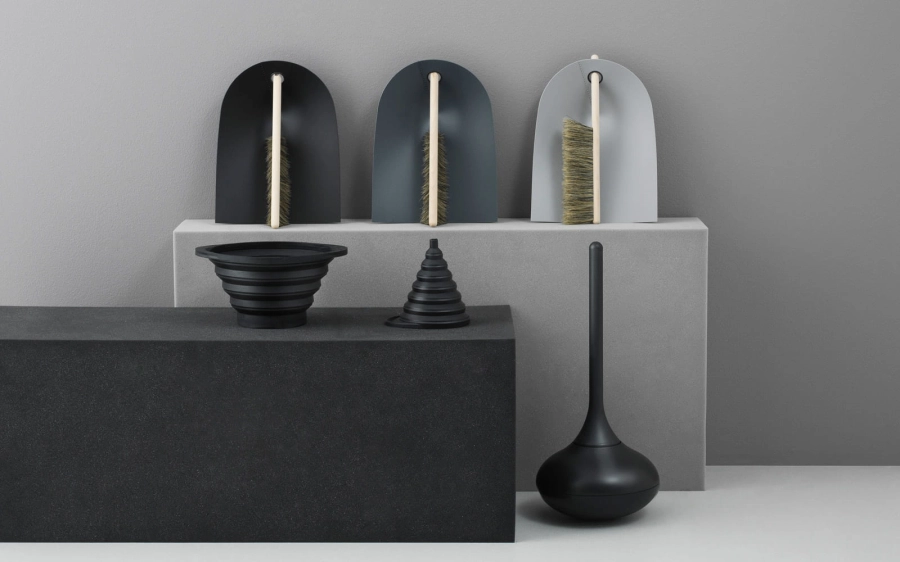 NORMANN COPENHAGEN szczotka do toalety BALLO czarna