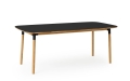 NORMANN COPENHAGEN stół FORM 95x200 czarny