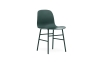 NORMANN COPENHAGEN krzesło FORM STEEL zielone