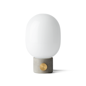 AUDO COPENHAGEN lampa stołowa JWDA jasnoszara / mosiądz