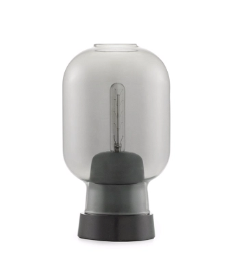 NORMANN COPENHAGEN lampa stołowa AMP czarny marmur