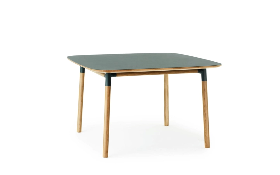 NORMANN COPENHAGEN stół FORM 120x120 zielony