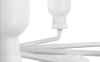 NORMANN COPENHAGEN żyrandol AMP S biały marmur