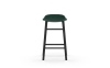NORMANN COPENHAGEN krzesło barowe FORM WOOD czarne/zielone