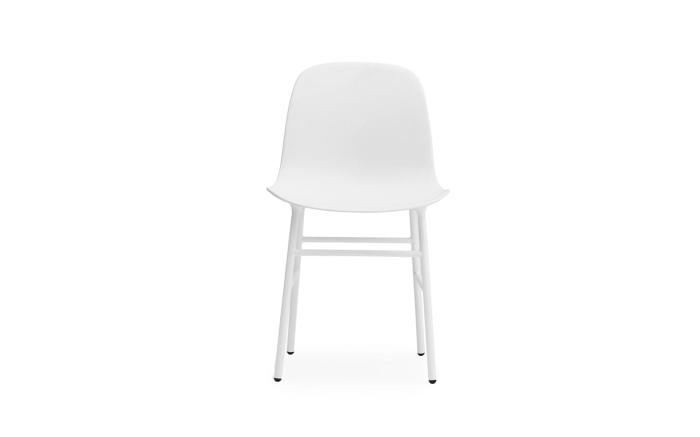 NORMANN COPENHAGEN krzesło FORM STEEL białe