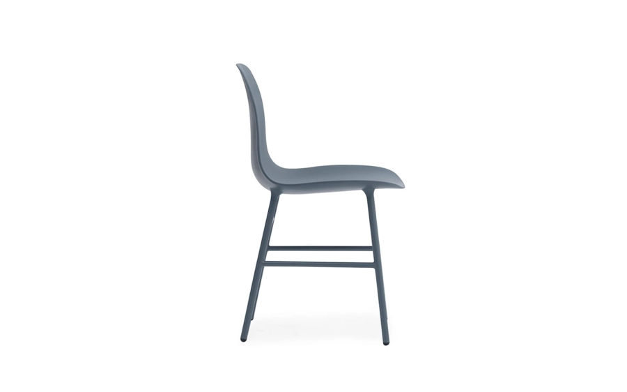 NORMANN COPENHAGEN krzesło FORM STEEL niebieskie