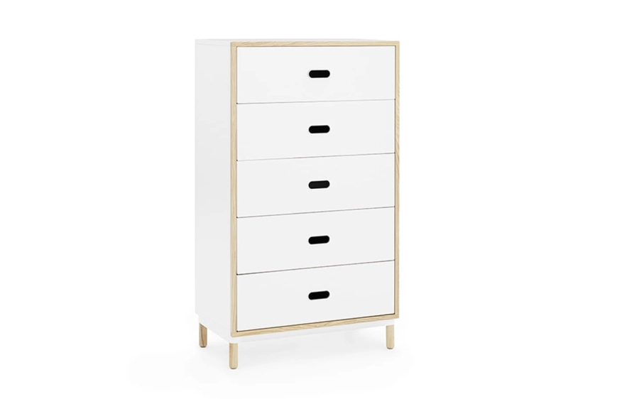 NORMANN COPENHAGEN komoda KABINO wysoka biała