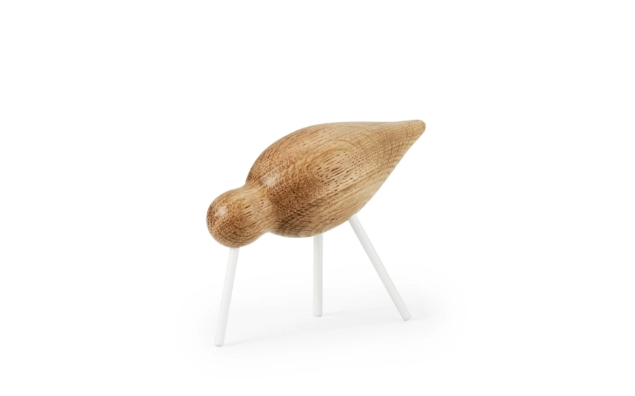 NORMANN COPENHAGEN figurka SHOREBIRD M dąb/biały