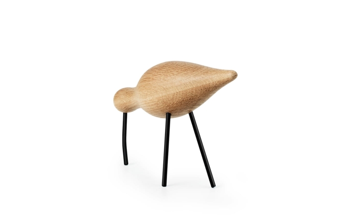NORMANN COPENHAGEN figurka SHOREBIRD L dąb/czarny