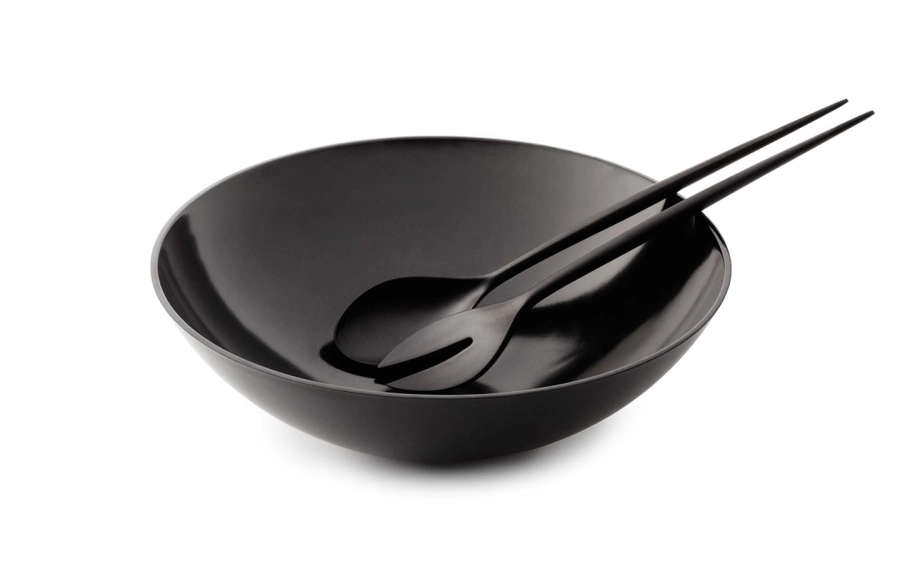 NORMANN COPENHAGEN miska na sałatę KRENIT czarna