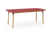 NORMANN COPENHAGEN stół FORM 95x200 czerwony