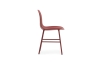 NORMANN COPENHAGEN krzesło FORM STEEL czerwone