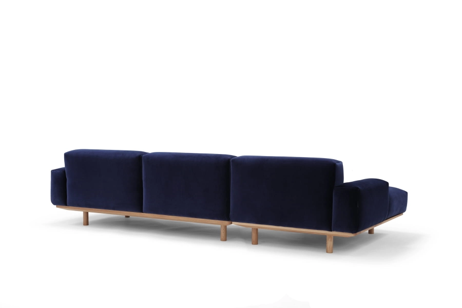 BRUUNMUNCH sofa 2-osobowa z szezlongiem REASON