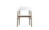 NORMANN COPENHAGEN krzesło z podłokietnikami tapicerowane HERIT dymiony dąb/białe