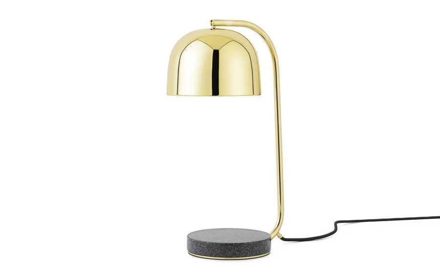 NORMANN COPENHAGEN lampa stołowa GRANT złota