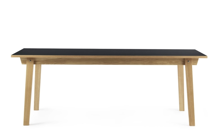 NORMANN COPENHAGEN stół barowy SLICE LINOLEUM 90x200 różne kolory