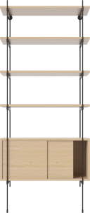 BOLIA regał ROD model 5 różne kolory