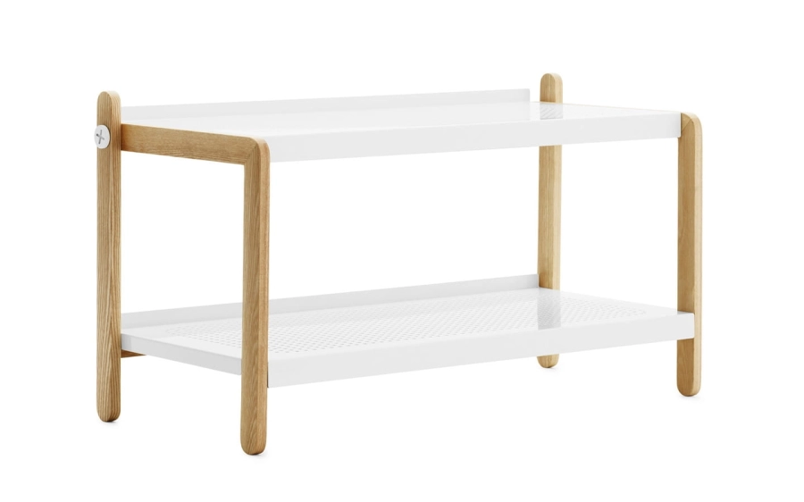 NORMANN COPENHAGEN półka na buty SKO biała