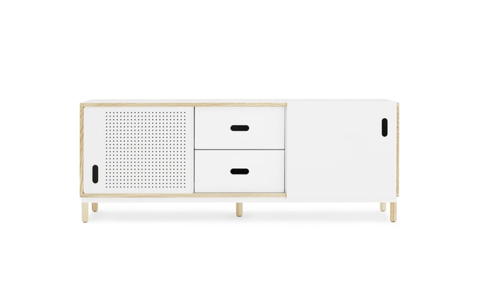 NORMANN COPENHAGEN szafa z szufladami KABINO biała
