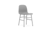 NORMANN COPENHAGEN krzesło FORM STEEL szare