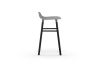 NORMANN COPENHAGEN krzesło barowe FORM WOOD czarne/szare