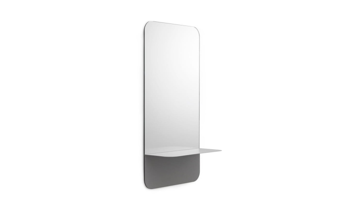 NORMANN COPENHAGEN lustro HORIZON pionowe szare
