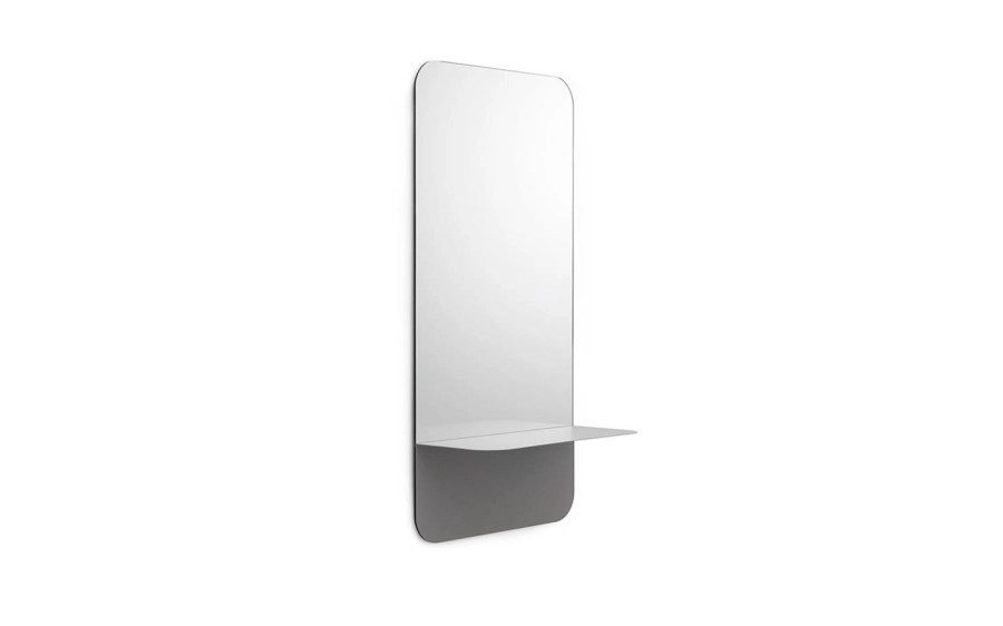 NORMANN COPENHAGEN lustro HORIZON pionowe szare