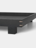 Bon Wooden tray large black - Detail.jpg