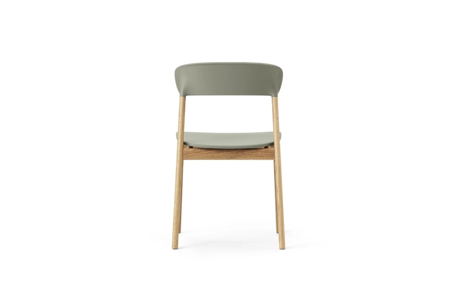 NORMANN COPENHAGEN krzesło HERIT dąb/zielone