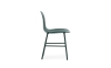 NORMANN COPENHAGEN krzesło FORM STEEL zielone