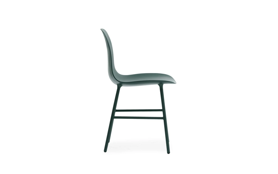 NORMANN COPENHAGEN krzesło FORM STEEL zielone