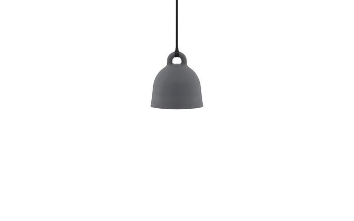 NORMANN COPENHAGEN lampa wisząca BELL szara