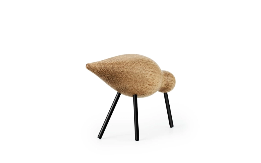 NORMANN COPENHAGEN figurka SHOREBIRD M dąb/czarny