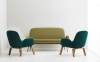 NORMANN COPENHAGEN sofa ERA czarny dąb