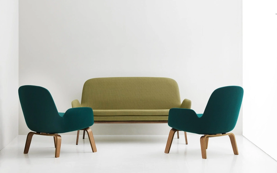 NORMANN COPENHAGEN sofa ERA czarny dąb