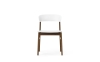 NORMANN COPENHAGEN krzesło HERIT dymiony dąb/białe
