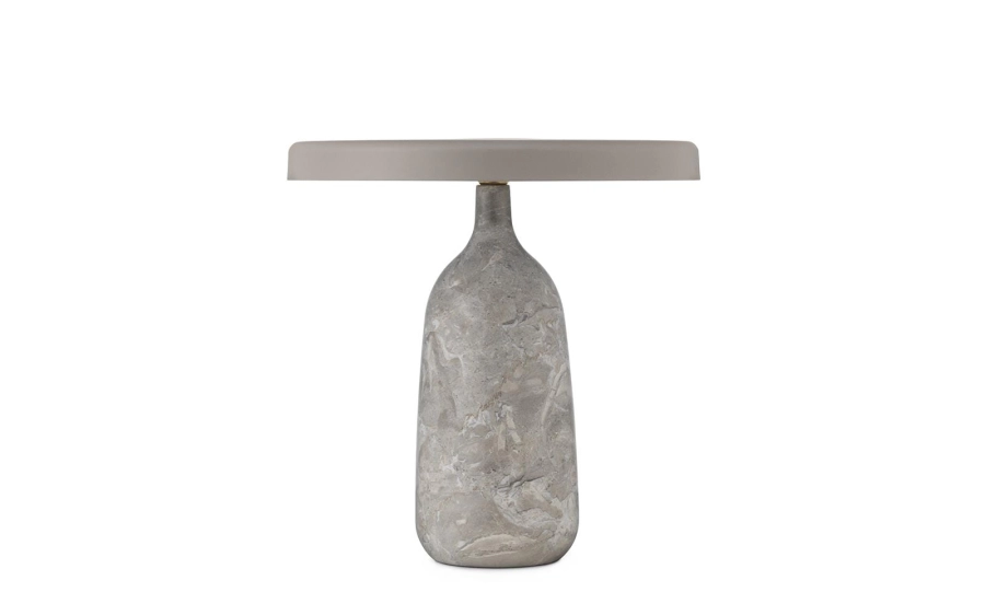 NORMANN COPENHAGEN lampa stołowa EDDY szara
